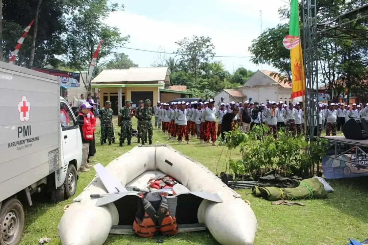 Sekda Tangerang Buka Pelatihan Relawan Siaga Bencana Di Solear