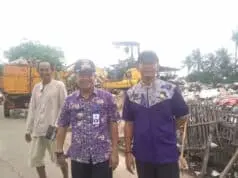 Kumuh Dan Kotor, Camat Sepatan Bongkar Lapak Limbah Kumuh Dan Kotor, Camat Sepatan Bongkar Lapak Limbah