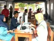 Pasca Banjir, Warga Mauk Mendapatkan Pengobatan Gratis Pasca Banjir, Warga Mauk Mendapatkan Pengobatan Gratis