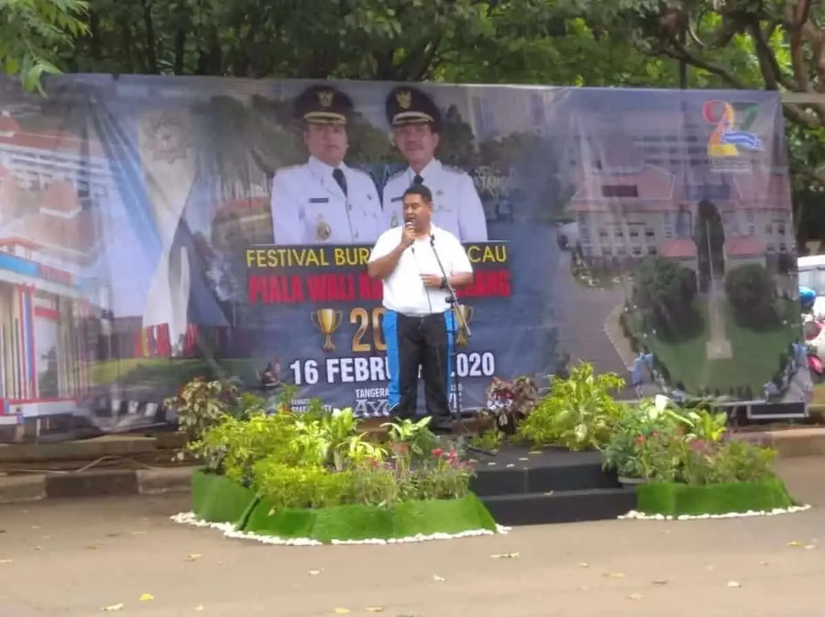 Sambut Hut Ke 27, Ribuan Komunitas Ramaikan Festival Burung Berkicau Piala Wali Kota Tangerang