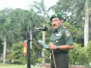 Upacara Bendera, Pangdam Sampaikan Pesan Kasad Pentingnya Jaga Kesehatan Upacara Bendera, Pangdam Sampaikan Pesan Kasad Pentingnya Jaga Kesehatan