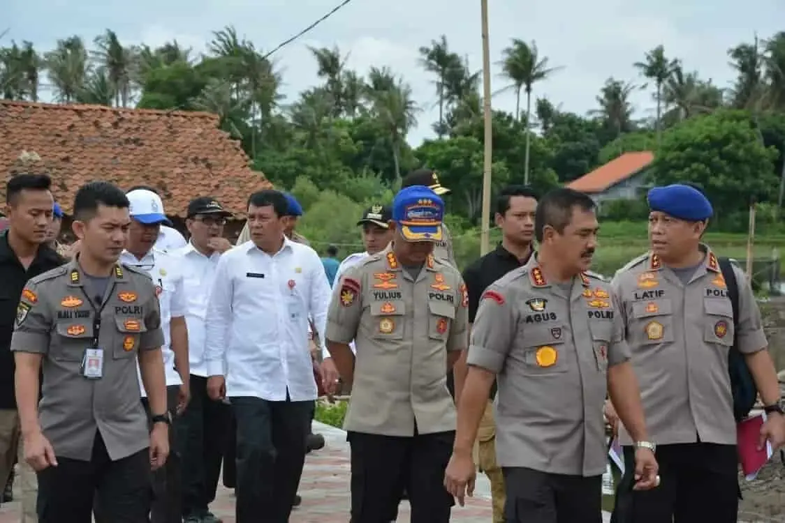 Sekda Kembali Tinjau Kesiapan Tanam Mangrove Di Mauk