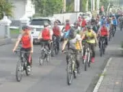Perkokoh Sinergitas dan Soliditas, TNI-Polri Banyumas Gowes Bareng