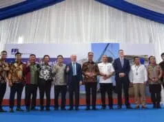 Bupati Zaki Dampingi Menperin Lepas Ekspor Pipa Fiberglass Terbesar Ke Negeri Paman Sam Bupati Zaki Dampingi Menperin Lepas Ekspor Pipa Fiberglass Terbesar Ke Negeri Paman Sam