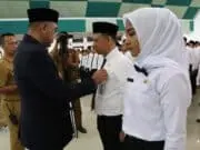 Bupati Tangerang Ahmed Zaki Iskandar Ambil Sumpah Janji 340 PNS Bupati Tangerang Ahmed Zaki Iskandar Ambil Sumpah Janji 340 PNS