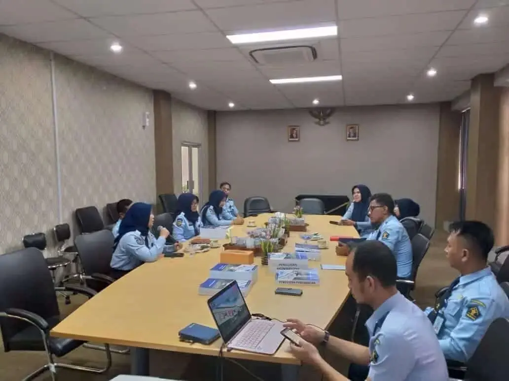 Target WBK/WBBM, LPKA I Tangerang Kirim Tim Studi Banding di Imigrasi Tangerang
