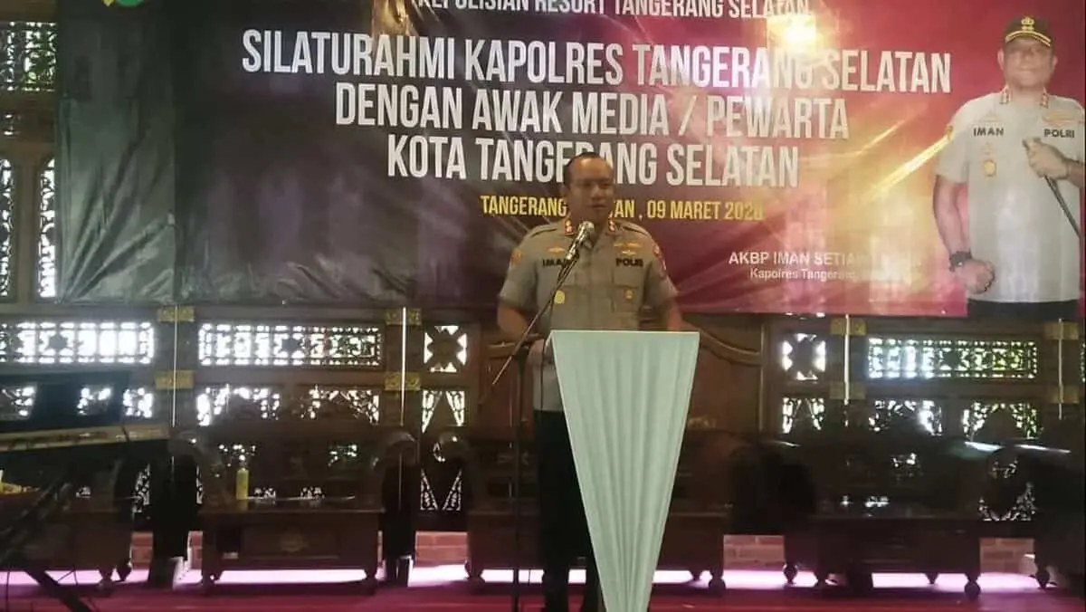 Jalin Silaturahmi, Kapolres Tangerang Selatan Tatap Muka Bersama Insan Pers Jalin Silaturahmi, Kapolres Tangerang Selatan Tatap Muka Bersama Insan Pers