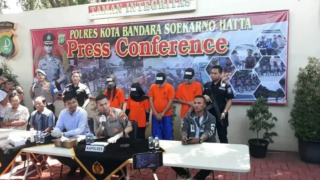 Terlibat Penjualan BPKB Hasil Curian, Empat Orang Diringkus Polisi Bandara