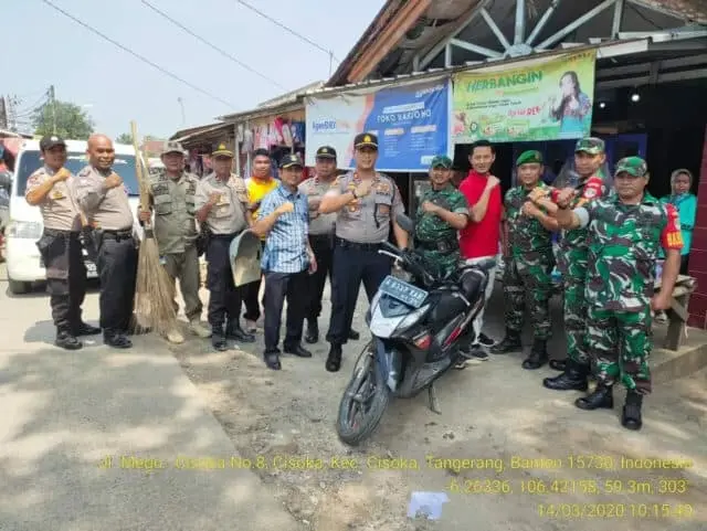 Cegah Covid-19, Polsek Cisoka Lakukan Sosialisasi Hidup Sehat Cegah Covid-19, Polsek Cisoka Lakukan Sosialisasi Hidup Sehat