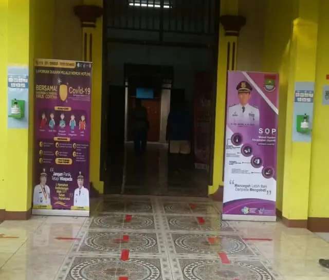 Antisipasi Covid-19, Kecamatan Jayanti Berlakukan Satu Pintu Antisipasi Covid-19, Kecamatan Jayanti Berlakukan Satu Pintu