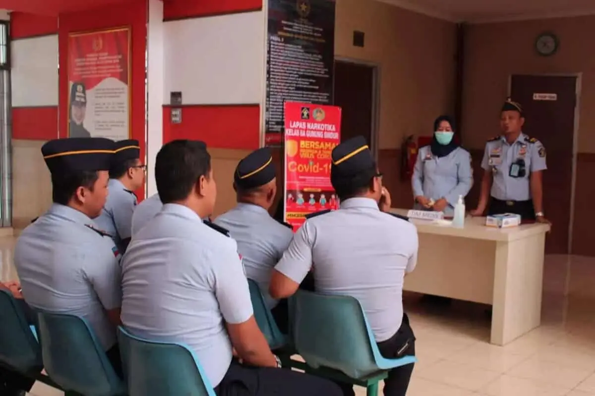 Antisipasi Corona, Ini yang Dilakukan Lapas Narkotika IIa Gunung Sindur