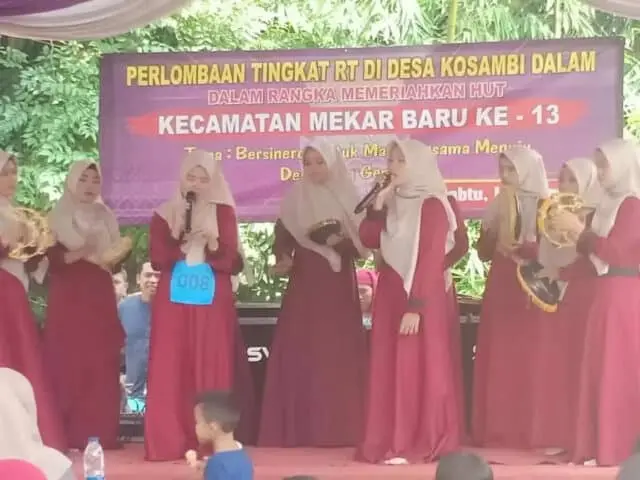 Sambut HUT ke-13,Desa Kosambi Dalam Gelar Perlombaan Sambut HUT ke-13,Desa Kosambi Dalam Gelar Perlombaan