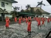 Jaga Imun, Prajurit Wijayakusuma Aerobik Bareng Jaga Imun, Prajurit Wijayakusuma Aerobik Bareng