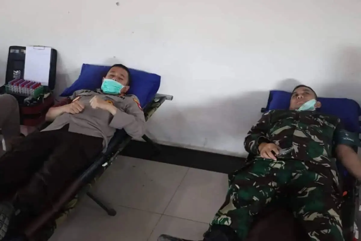 POLRI Peduli Kesehatan, Polresta Bandara Soetta Gelar Aksi Donor Darah