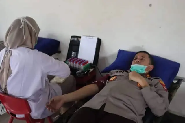 POLRI Peduli Kesehatan, Polresta Bandara Soetta Gelar Aksi Donor Darah POLRI Peduli Kesehatan, Polresta Bandara Soetta Gelar Aksi Donor Darah