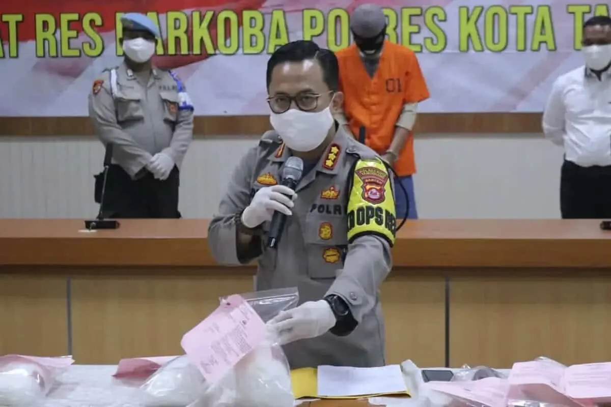 Berantas Narkoba, Polresta Tangerang Amankan 9,4 Kg Sabu Berantas Narkoba, Polresta Tangerang Amankan 9,4 Kg Sabu