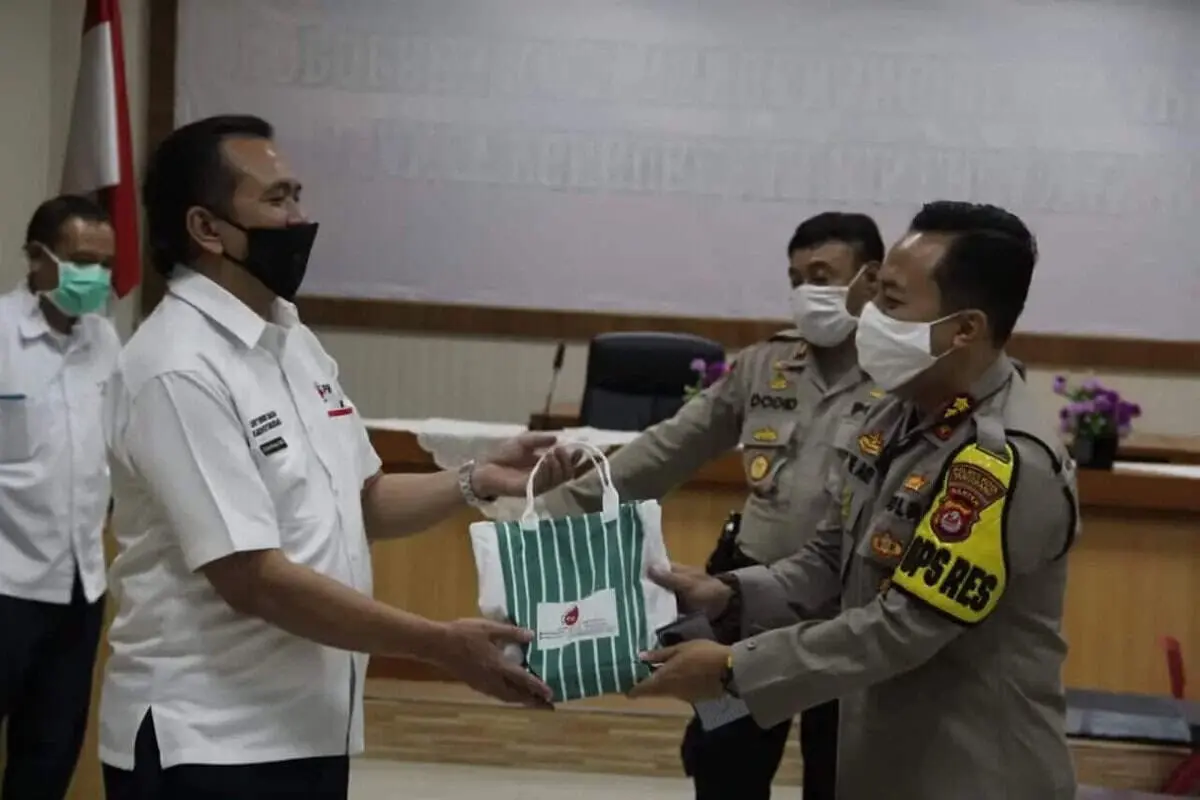 Bantu Penyediaan Darah, Polresta Tangerang Gelar Aksi Donor Darah