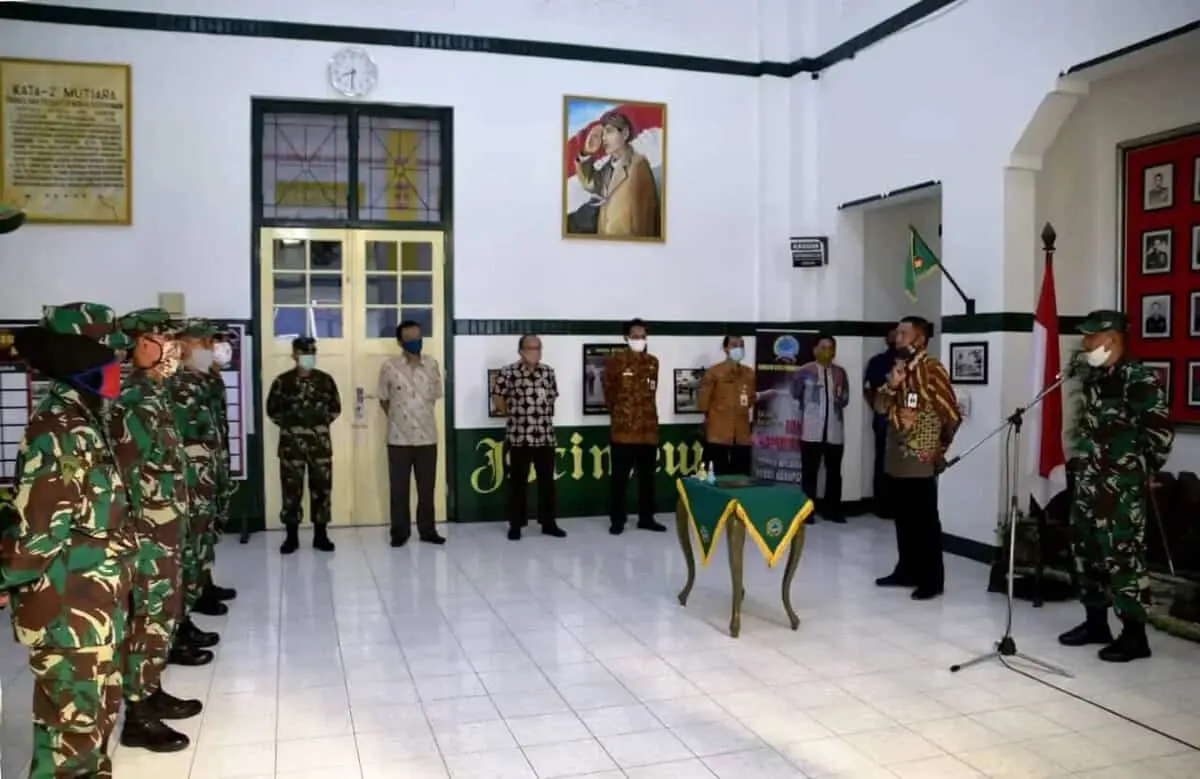 Ditengah Pandemi Covid-19, Penutupan TMMD Sengkuyung Kodim Yogyakarta Berlangsung Sederhana