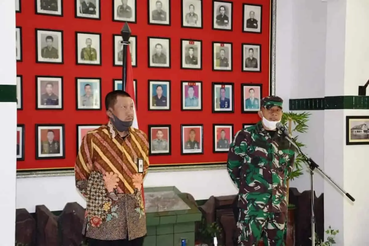 Ditengah Pandemi Covid-19, Penutupan TMMD Sengkuyung Kodim Yogyakarta Berlangsung Sederhana