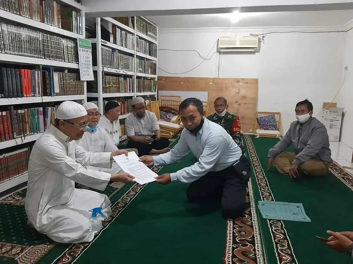 Ada Apa Babinsa Mangkubumen Datangi Ponpes Al-Islam Gumuk