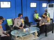 Kapolda Banten Tinjau Pos Check Point GT Merak