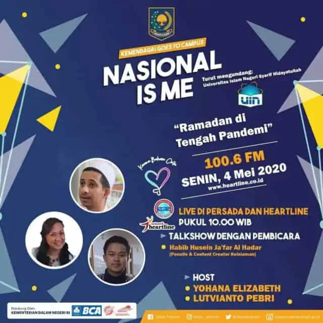 Nasional is Me: Menghidupkan Spirit Ramadhan di Tengah Pandemi Covid-19 Nasional is Me: Menghidupkan Spirit Ramadhan di Tengah Pandemi Covid-19