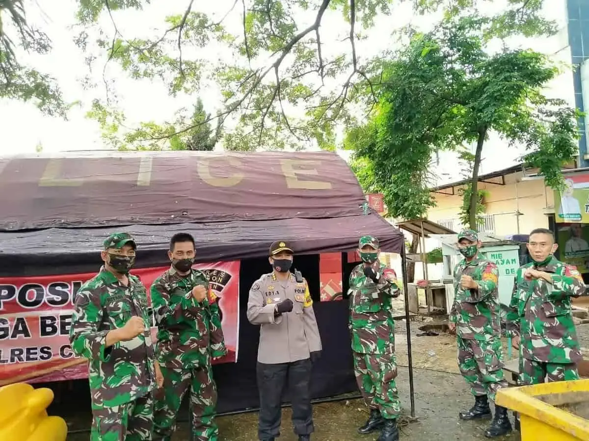 Pasca Banjir Bandang Cilegon, Kabid Humas Polda Banten Tinjau Posko Siaga Bencana