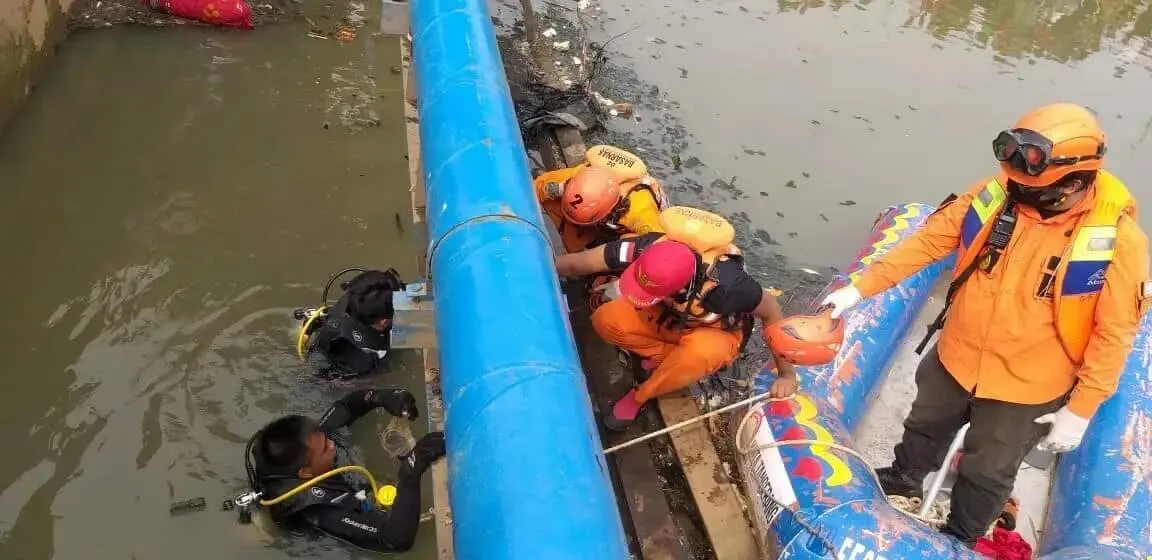 Bocah Laki-Laki 9 Tahun Tenggelam Dikali Leduk Periuk
