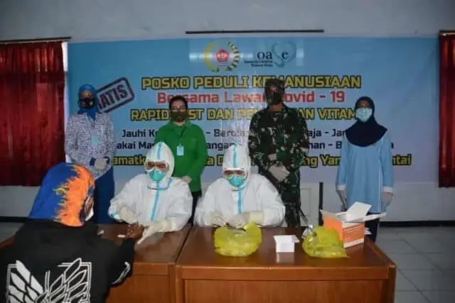 Dharma Pertiwi Koorcab Purwokerto Daerah D Gelar Rapid Test Gratis Dharma Pertiwi Koorcab Purwokerto Daerah D Gelar Rapid Test Gratis