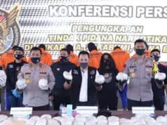 Polri Kembali Tangkap Sindikat Narkoba, Sita 402.380 Kilo Gram Sabu Polri Kembali Tangkap Sindikat Narkoba, Sita 402.380 Kilo Gram Sabu