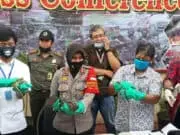 Polresta Bandara Soetta Ungkap Penyelundupan Satwa Liar