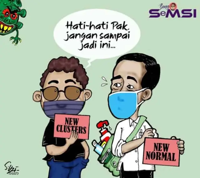 Efektivitas Penyampaian Pesan tentang “Normal Baru” Efektivitas Penyampaian Pesan tentang “Normal Baru”