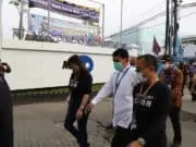 Gugus Tugas Pemkab Tangerang Tinjau Penerapan Protokol Kesehatan di PT. Adis Balaraja