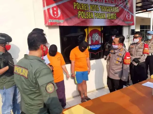 Polresta Tangerang Cokok Pasutri yang Kompak Lakukan Aksi Curanmor Polresta Tangerang Cokok Pasutri yang Kompak Lakukan Aksi Curanmor