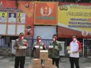 Sambut Hari Bhayangkara Ke-74, Polresta Tangerang Distribusikan Bantuan 4,5 Ton Beras