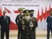 Hari Bhayangkara, Polresta Tangerang Laksanakan Upacara Virtual