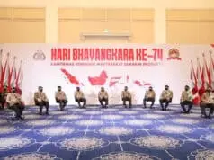 HUT Bhayangkara Ke-74, Mendagri Harap Polri Selalu Solid HUT Bhayangkara Ke-74, Mendagri Harap Polri Selalu Solid
