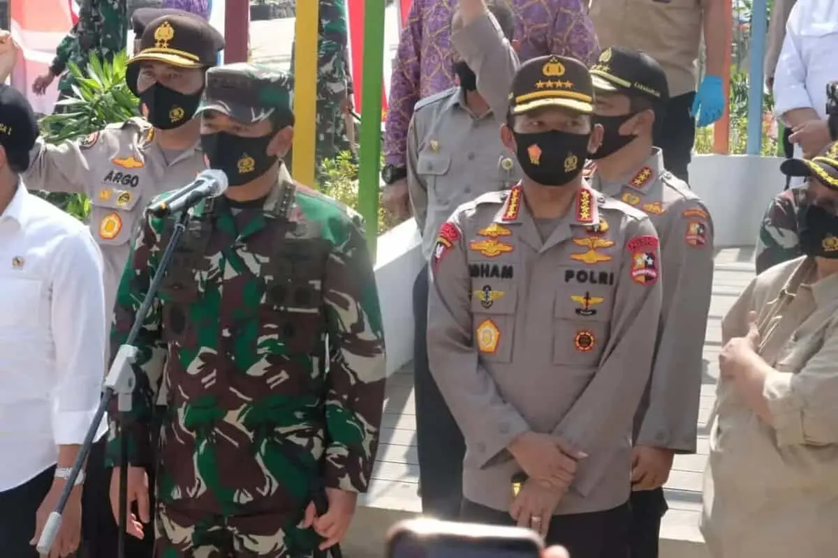 Dukung Ketahanan Pangan, Kapolri dan Panglima TNI Resmikan Kampung Tangguh Nusantara