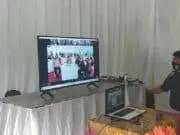 Melalui Vidcon, Polsek Curug Resmikan Kampung Jawara