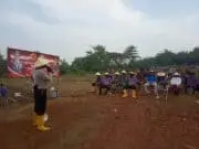 Jaga Ketahanan Pangan, Polsek Kresek Optimalkan Pemanfaatan Lahan Tidur