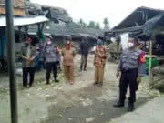Sosialisasikan Protokol Kesehatan, Polsek Rajeg Patroli Sepeda ke Pasar Daon