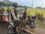 Ciptakan Rasa Aman dan Nyaman, Sat Shabara Polresta Tangerang Patroli di Obyek Vital