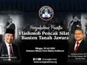 PUB Lantik Panitia Flasmob Pencak Silat Banten Tanah Jawara