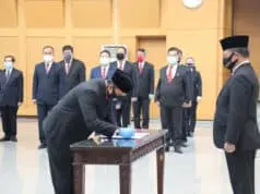 Mendagri Resmi Lantik Sejumlah Pejabat Eselon I
