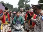 Edukasi Masyarakat, Satlantas Polresta Tangerang Turunkan Tokoh Punakawan