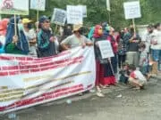 PT. Multi Sarana Sakti di Demo Warga