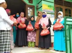 Ratusan Paket Sembako Disalurkan Yayasan Fajar Qolby Ratusan Paket Sembako Disalurkan Yayasan Fajar Qolby