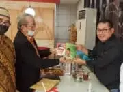 Diskusi Santai H. M. Natsir Zubaidi dan Bunyan Saptomo Bersama Ketua Umum SMSI Firdaus