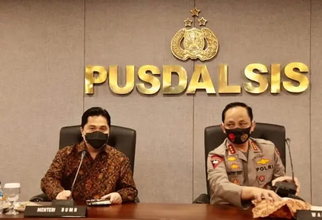 Menteri BUMN Tunjuk Wakapolri Sebagai Wakil Ketua II PCPEN Menteri BUMN Tunjuk Wakapolri Sebagai Wakil Ketua II PCPEN