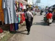 Polsek Kresek Gelar Patroli Jalan Kaki, Ini Sasarannya